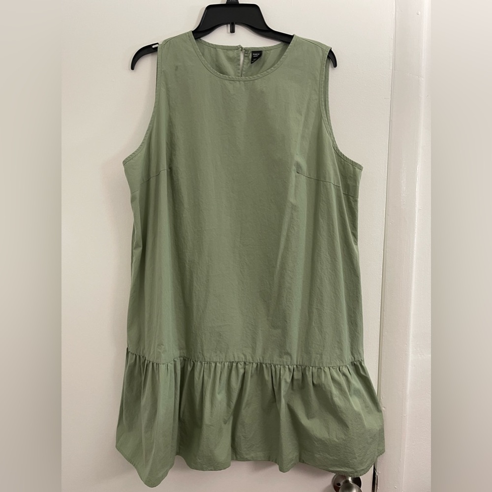 Shein green dress